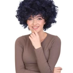 HPO Unisex Afro Wig | Party Event Ready Cosplay Multiple Color Options Halloween Wig Women's 21 HPO Unisex Afro Wig | Party Event Ready Cosplay Multiple Color Options Halloween Wig Women's