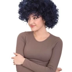 HPO Unisex Afro Wig | Party Event Ready Cosplay Multiple Color Options Halloween Wig Women's 22 HPO Unisex Afro Wig | Party Event Ready Cosplay Multiple Color Options Halloween Wig Women's