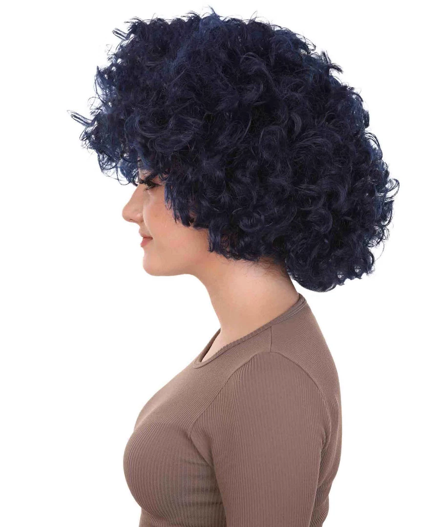 HPO Unisex Afro Wig | Party Event Ready Cosplay Multiple Color Options Halloween Wig Women's 10 HPO Unisex Afro Wig | Party Event Ready Cosplay Multiple Color Options Halloween Wig Women's