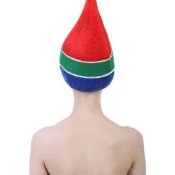 FLAGWIGS Women's South Africa Flag Troll Wig | National Pride Multicolor Sport Wig | Premium Breathable Capless Cap 12 FLAGWIGS Women's South Africa Flag Troll Wig | National Pride Multicolor Sport Wig | Premium Breathable Capless Cap