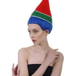 FLAGWIGS Women's South Africa Flag Troll Wig | National Pride Multicolor Sport Wig | Premium Breathable Capless Cap 11 FLAGWIGS Women's South Africa Flag Troll Wig | National Pride Multicolor Sport Wig | Premium Breathable Capless Cap