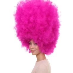 HPO Womens Super Size Jumbo Afro Wig Collections | Oversized Party Afro Wig