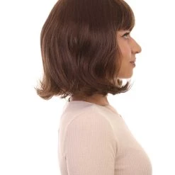 HPO Women's TV Movie Character Wig | Brown Wigs | Premium Breathable Capless Cap