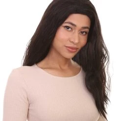 HPO Women's Fighting Character Wig | Black Wigs | Premium Breathable Capless Cap 14 HPO Women's Fighting Character Wig | Black Wigs | Premium Breathable Capless Cap