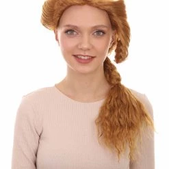 HPO Womens Mary Queen Of Scots Mary Queen Wig | Blonde TV/Movie Wigs | Premium Breathable Capless Cap Women's