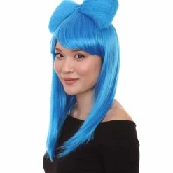HPO Long Butterfly Womens Wigs Collection | Insect Character Cosplay Multi Color Halloween Wigs | Premium Breathable Capless Cap Women's 112 HPO Long Butterfly Womens Wigs Collection | Insect Character Cosplay Multi Color Halloween Wigs | Premium Breathable Capless Cap Women's