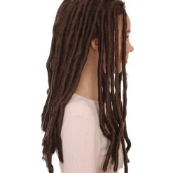 HPO Women's TV Movie Wig | Ash Brown Wigs | Premium Breathable Capless Cap