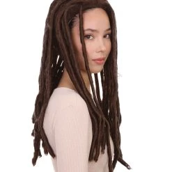 HPO Women's TV Movie Wig | Ash Brown Wigs | Premium Breathable Capless Cap