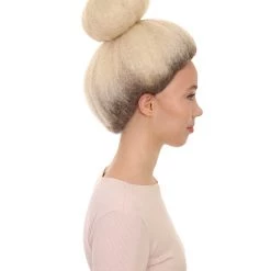 HPO Women's Womens Singer Wig | Blonde Celebrity Wigs | Premium Breathable Capless Cap