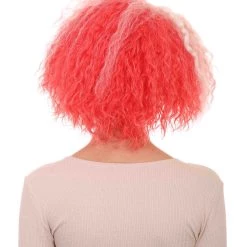 HPO Womens Pink White Ombre Doll Curly Wig | Ombre Fashion Wigs | Premium Breathable Capless Cap 12 HPO Womens Pink White Ombre Doll Curly Wig | Ombre Fashion Wigs | Premium Breathable Capless Cap