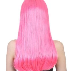 HPO Women's Long Length Party Girl Wig - Multiple Colors Synthetic Fiber Hair