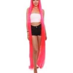 HPO 70' Extra Long Womens Wig Collections | Halloween Wig | Premium Breathable Capless Cap 221 HPO 70' Extra Long Womens Wig Collections | Halloween Wig | Premium Breathable Capless Cap