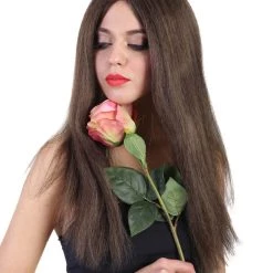 HPO Womens Brown Witch Wig | Horror Character Cosplay Halloween Wig | Premium Breathable Capless Cap