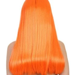 HPO Women's Long Length Party Girl Wig - Multiple Colors Synthetic Fiber Hair