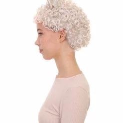 HPO Women's Ballerina Princess Wig | White TV/Movie Wigs | Premium Breathable Capless Cap 11 HPO Women's Ballerina Princess Wig | White TV/Movie Wigs | Premium Breathable Capless Cap