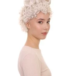 HPO Women's Ballerina Princess Wig | White TV/Movie Wigs | Premium Breathable Capless Cap 14 HPO Women's Ballerina Princess Wig | White TV/Movie Wigs | Premium Breathable Capless Cap