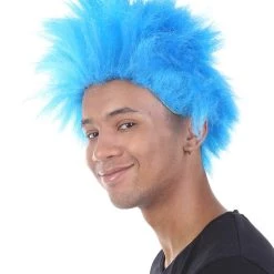 HPO Twins Wig | Blue Cosplay Wig | Premium Breathable Capless Cap