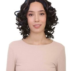 HPO Men's California Girl Curls Womens Wig Collections | Medium Glamour Cosplay Halloween Wig | Premium Breathable Capless Cap 58 HPO Men's California Girl Curls Womens Wig Collections | Medium Glamour Cosplay Halloween Wig | Premium Breathable Capless Cap