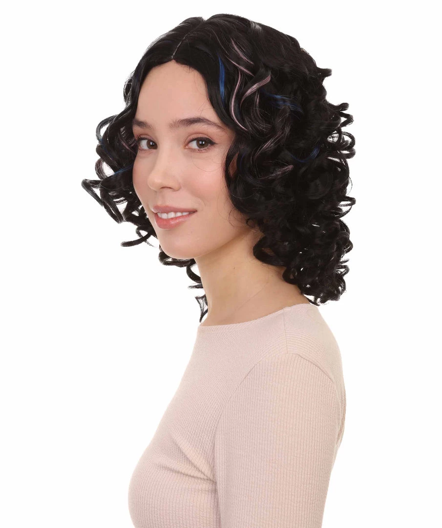 HPO Men's California Girl Curls Womens Wig Collections | Medium Glamour Cosplay Halloween Wig | Premium Breathable Capless Cap 16 HPO Men's California Girl Curls Womens Wig Collections | Medium Glamour Cosplay Halloween Wig | Premium Breathable Capless Cap