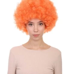 HPO Green Afro Unisex Wig | Super Size Jumbo Fancy Halloween Wig 30 HPO Green Afro Unisex Wig | Super Size Jumbo Fancy Halloween Wig