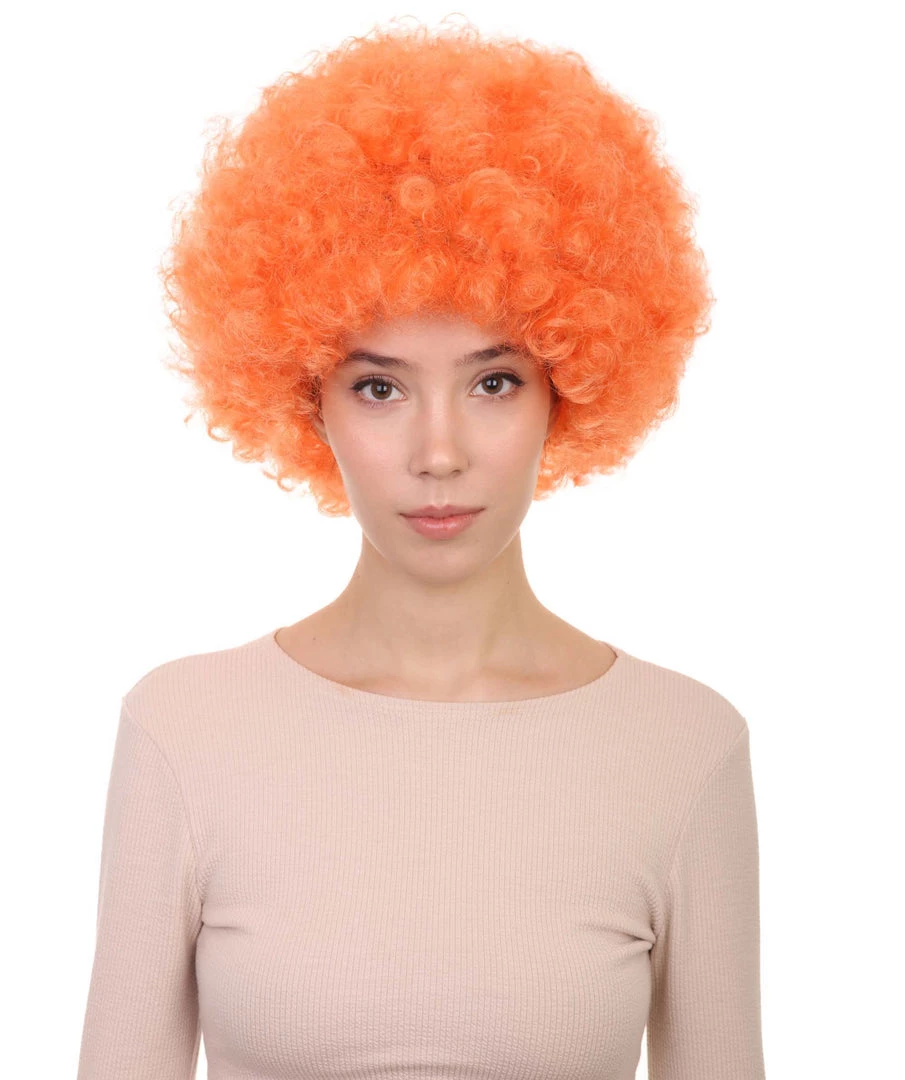 HPO Green Afro Unisex Wig | Super Size Jumbo Fancy Halloween Wig 8 HPO Green Afro Unisex Wig | Super Size Jumbo Fancy Halloween Wig