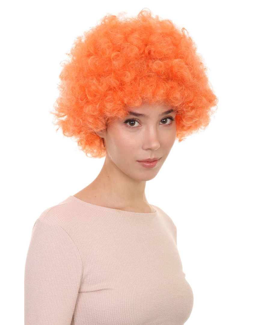 HPO Green Afro Unisex Wig | Super Size Jumbo Fancy Halloween Wig 13 HPO Green Afro Unisex Wig | Super Size Jumbo Fancy Halloween Wig