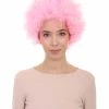 HPO Unisex Afro Wig | Party Event Ready Cosplay Multiple Color Options Halloween Wig Women's