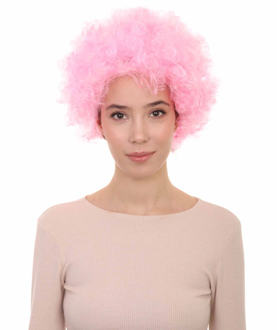 HPO Unisex Afro Wig | Party Event Ready Cosplay Multiple Color Options Halloween Wig Women's 1 HPO Unisex Afro Wig | Party Event Ready Cosplay Multiple Color Options Halloween Wig Women's
