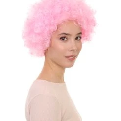 HPO Unisex Afro Wig | Party Event Ready Cosplay Multiple Color Options Halloween Wig Women's 19 HPO Unisex Afro Wig | Party Event Ready Cosplay Multiple Color Options Halloween Wig Women's