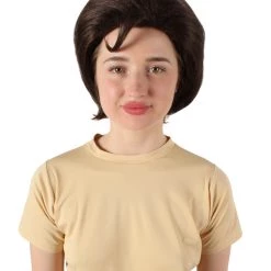 HPO Adult Women’s USA First Lady Jackie O's Brown Bouffant Brunette Wig Men's