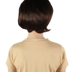 HPO Adult Women’s USA First Lady Jackie O's Brown Bouffant Brunette Wig Men's