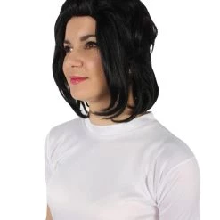 HPO Adult Women's Japanese Manga Eldian Gabi Short Black Wig 11 HPO Adult Women's Japanese Manga Eldian Gabi Short Black Wig