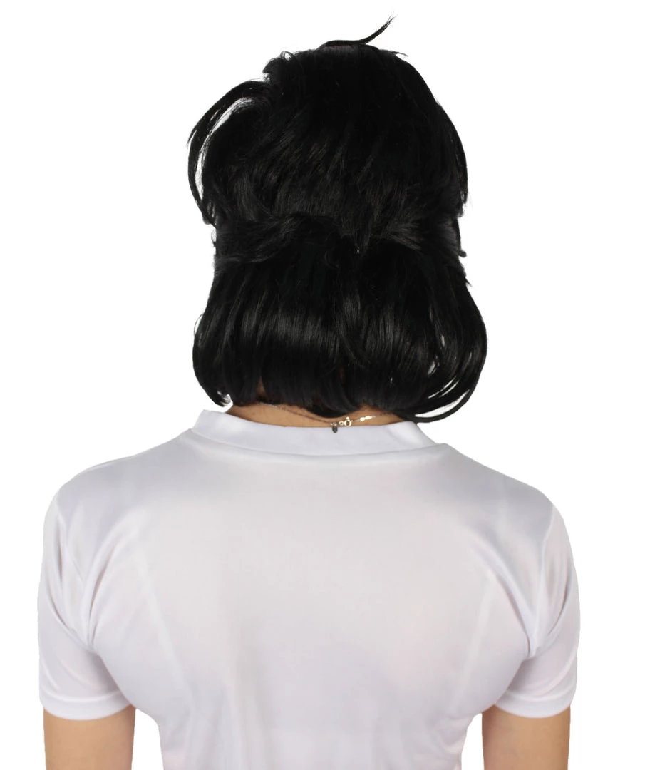 HPO Adult Women's Japanese Manga Eldian Gabi Short Black Wig 5 HPO Adult Women's Japanese Manga Eldian Gabi Short Black Wig