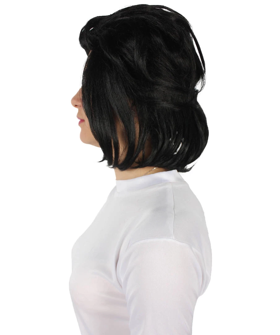 HPO Adult Women's Japanese Manga Eldian Gabi Short Black Wig 4 HPO Adult Women's Japanese Manga Eldian Gabi Short Black Wig