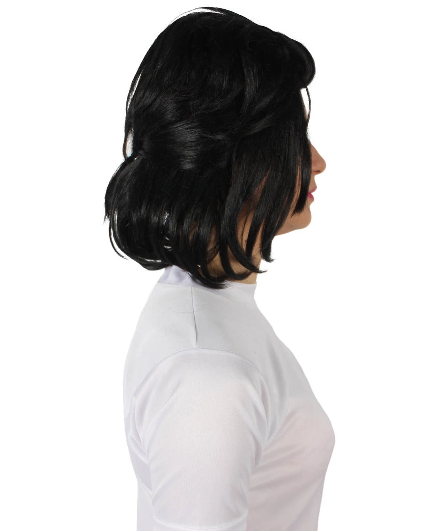 HPO Adult Women's Japanese Manga Eldian Gabi Short Black Wig 6 HPO Adult Women's Japanese Manga Eldian Gabi Short Black Wig