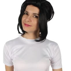 HPO Adult Women's Japanese Manga Eldian Gabi Short Black Wig