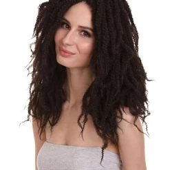 HPO Layered Dreadlocks Style Wig | Fashion Wig | Premium Breathable Capless Cap