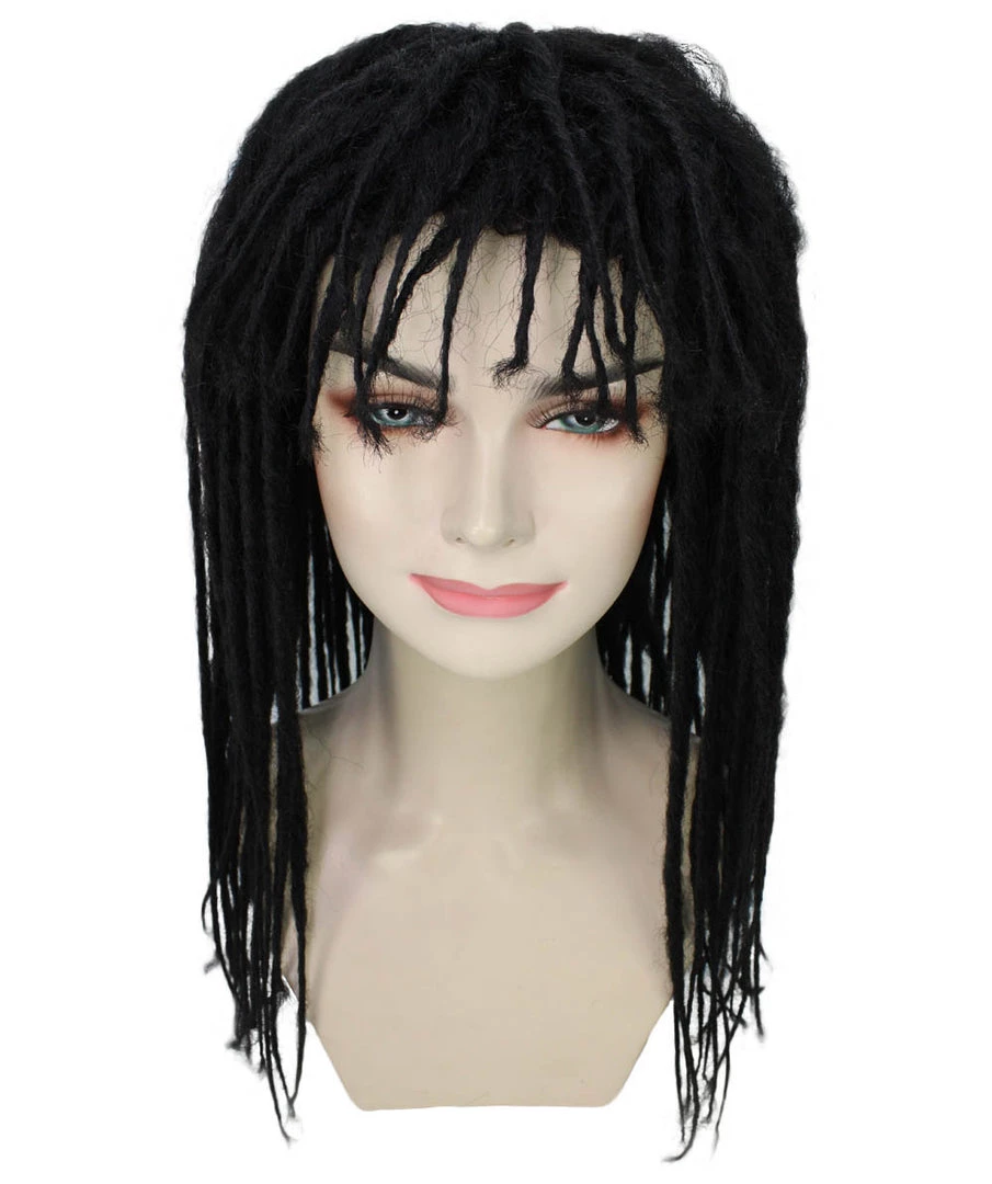 HPO Long Black Dreadlock Womens Wig | Dramatical Cosplay Halloween Wig | Premium Breathable Capless Cap 8 HPO Long Black Dreadlock Womens Wig | Dramatical Cosplay Halloween Wig | Premium Breathable Capless Cap