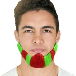 HPO Mens Full Beard | Green & Red