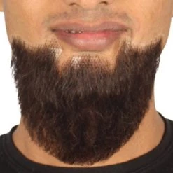 HPO Men's Balbo Style Beard Set | Dark Brown Cosplay Beard