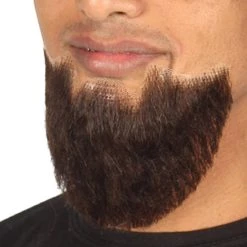 HPO Men's Balbo Style Beard Set | Dark Brown Cosplay Beard