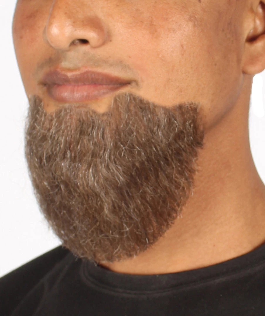 HPO Men's Balbo Style Beard Set | Mixed Brown Cosplay Beard 2 HPO Men's Balbo Style Beard Set | Mixed Brown Cosplay Beard