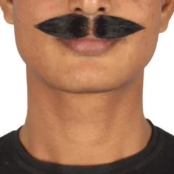 HPO Men's Chopstash Standard Moustache Set | Black Cosplay Facial Hair