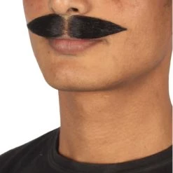 HPO Men's Chopstash Standard Moustache Set | Black Cosplay Facial Hair