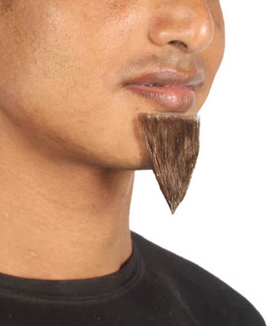 HPO Men's Setit Goatee | Mixed Brown Cosplay Facial Hair 3 HPO Men's Setit Goatee | Mixed Brown Cosplay Facial Hair