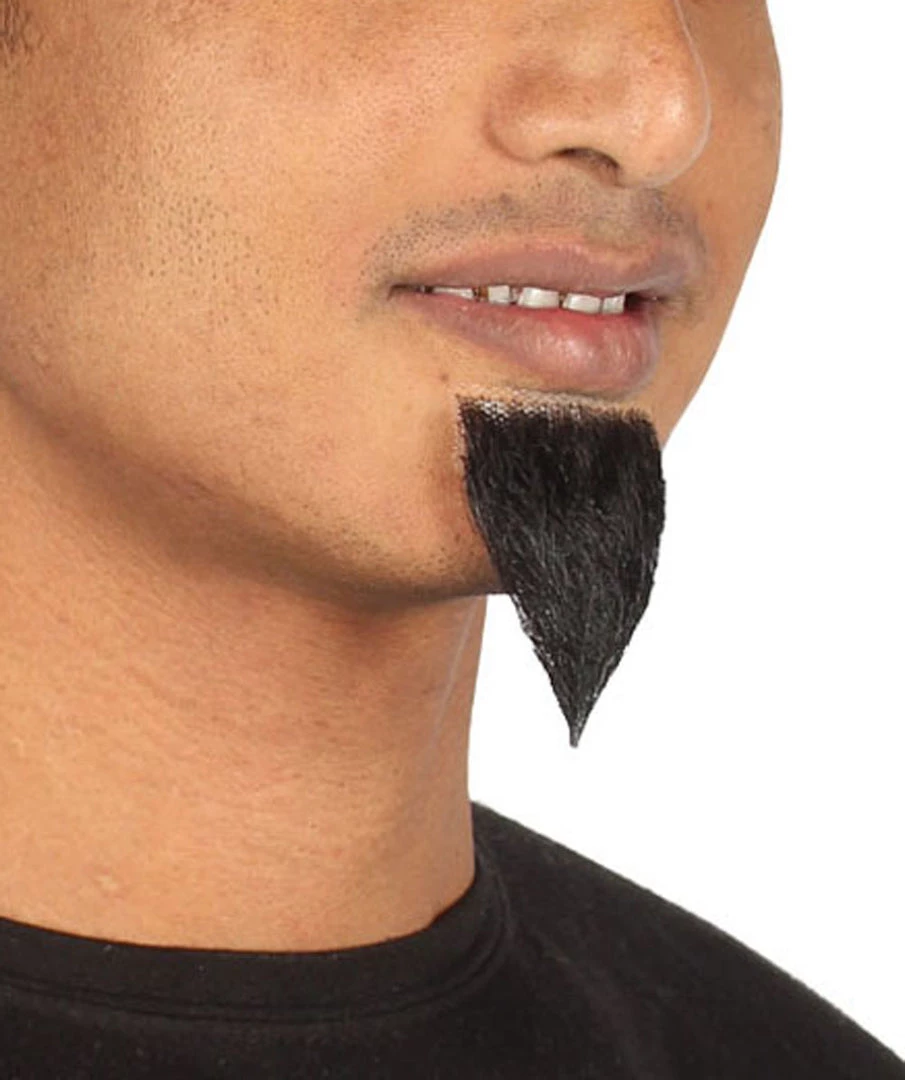 HPO Men's Setit Goatee | Black Cosplay Facial Hair 3 HPO Men's Setit Goatee | Black Cosplay Facial Hair