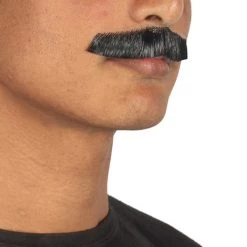 HPO Men's Painter Brush Style Moustache Set | Black Cosplay Facial Hair 5 HPO Men's Painter Brush Style Moustache Set | Black Cosplay Facial Hair