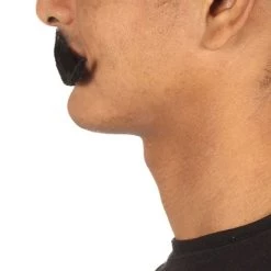 HPO Men's Hook Style Moustache Set | Black Cosplay Facial Hair 8 HPO Men's Hook Style Moustache Set | Black Cosplay Facial Hair