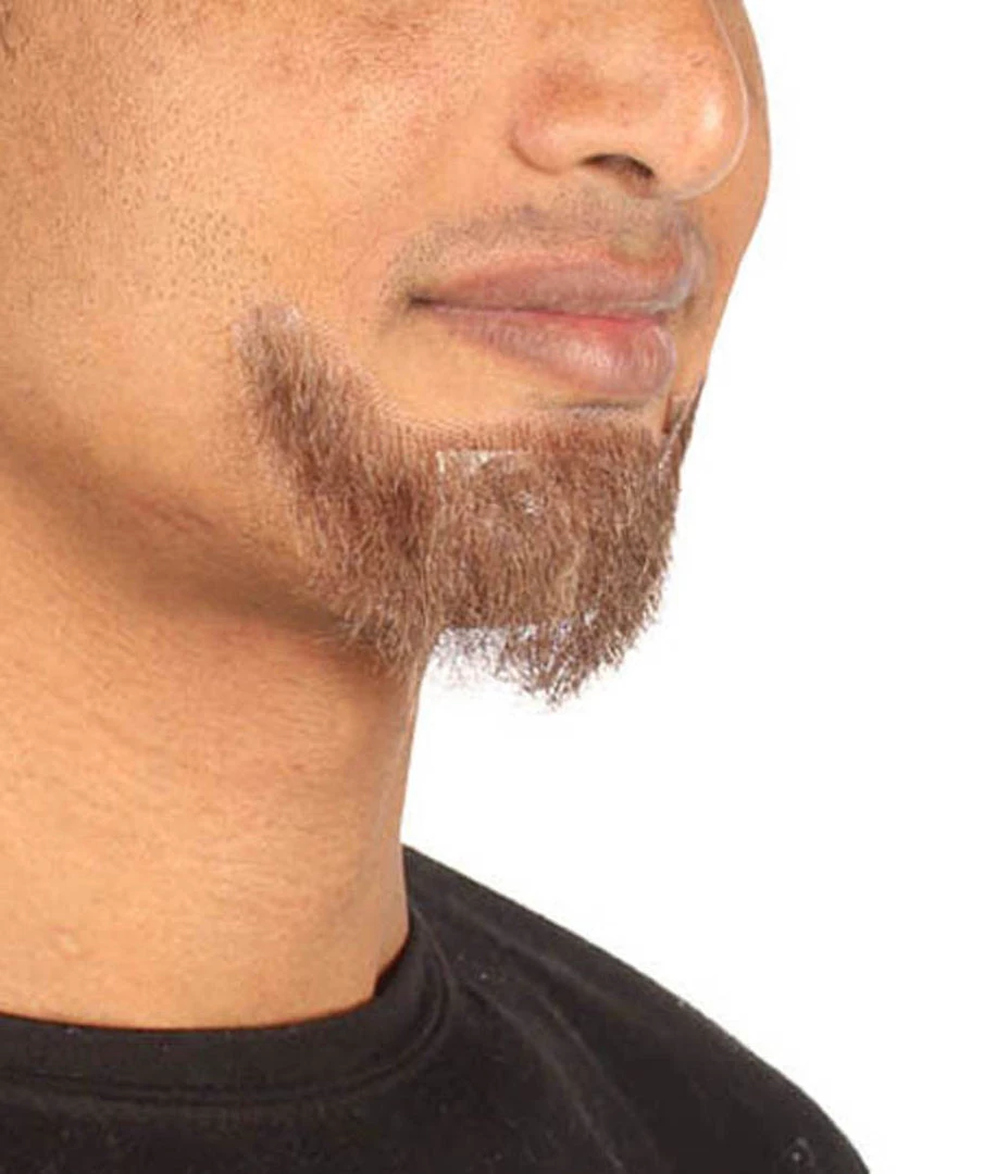HPO Men's Goatee Style Beard Set | Brown Cosplay Facial Hair 3 HPO Men's Goatee Style Beard Set | Brown Cosplay Facial Hair