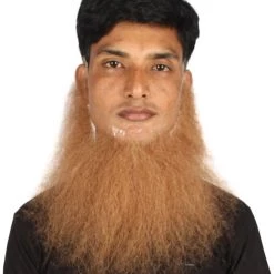 HPO Men's Long Beard Set | Light Brown Cosplay Facial Hair